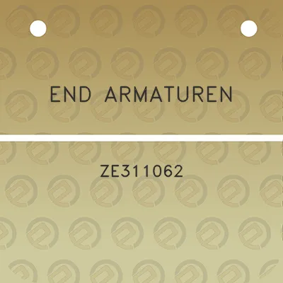 end-armaturen-ze311062