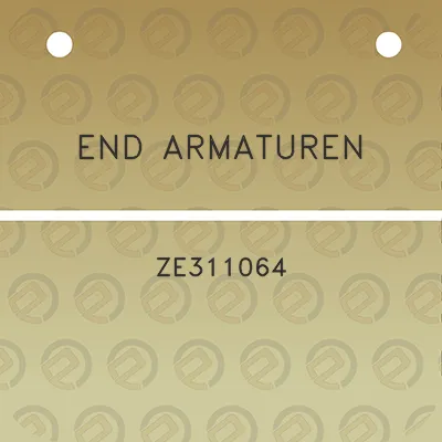 end-armaturen-ze311064