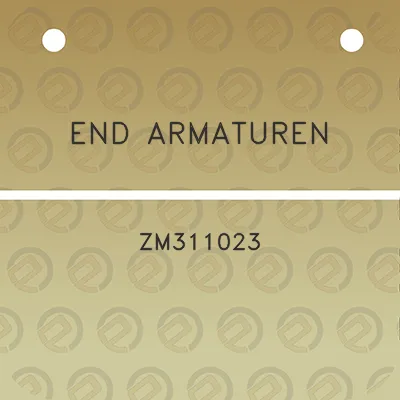 end-armaturen-zm311023