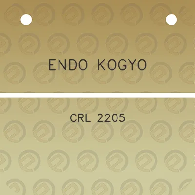 endo-kogyo-crl-2205