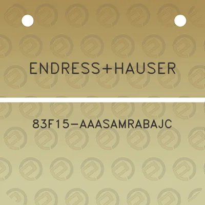 endresshauser-83f15-aaasamrabajc