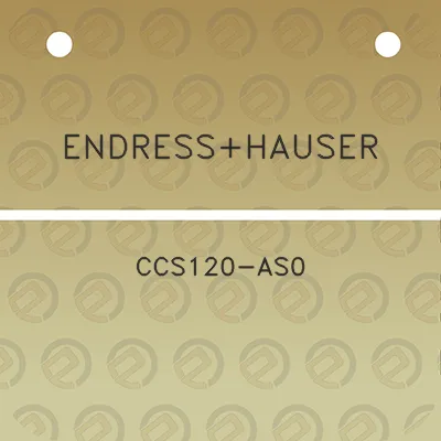 endresshauser-ccs120-as0