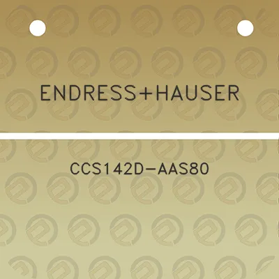 endresshauser-ccs142d-aas80