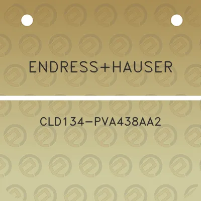 endresshauser-cld134-pva438aa2