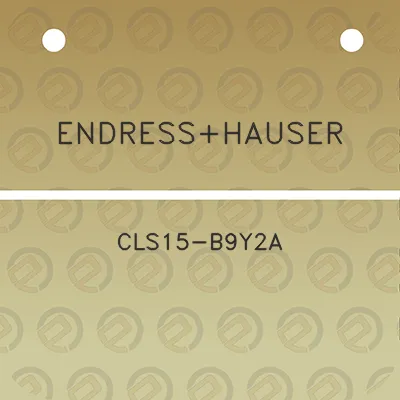 endresshauser-cls15-b9y2a