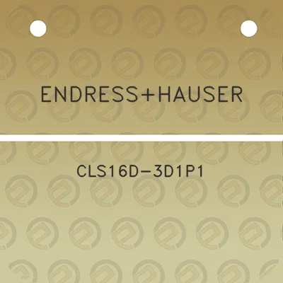 endresshauser-cls16d-3d1p1