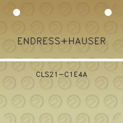 endresshauser-cls21-c1e4a