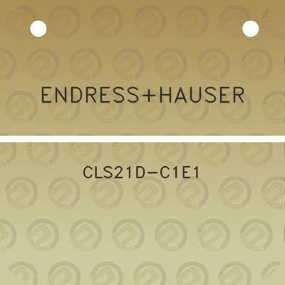 endresshauser-cls21d-c1e1