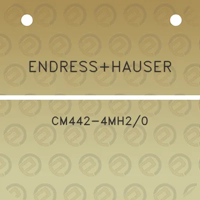 endresshauser-cm442-4mh20