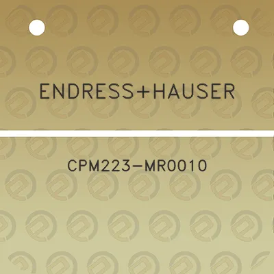 endresshauser-cpm223-mr0010