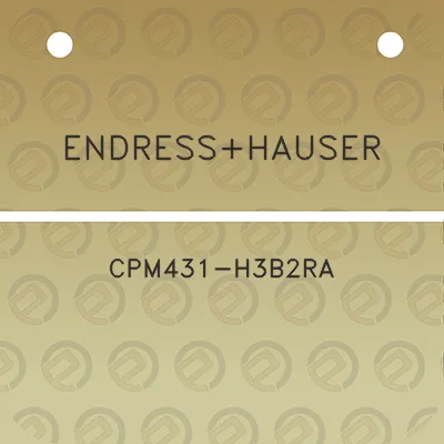 endresshauser-cpm431-h3b2ra