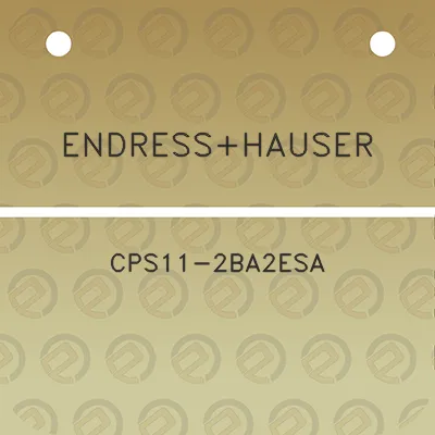 endresshauser-cps11-2ba2esa