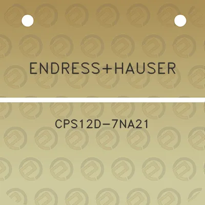 endresshauser-cps12d-7na21