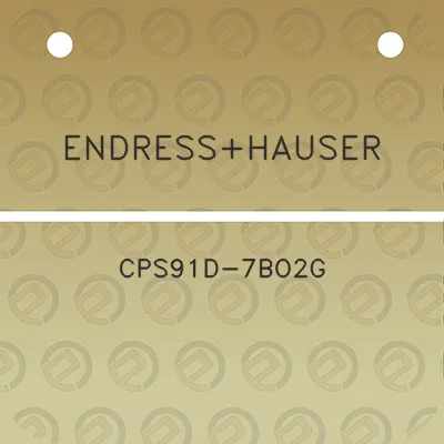 endresshauser-cps91d-7bo2g