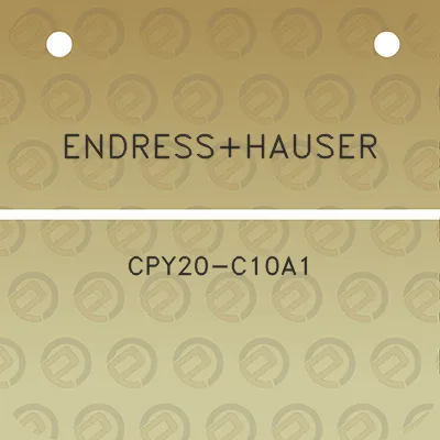 endresshauser-cpy20-c10a1