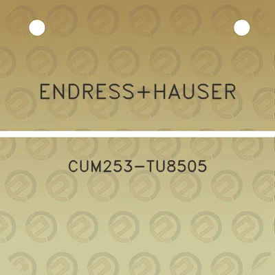 endresshauser-cum253-tu8505