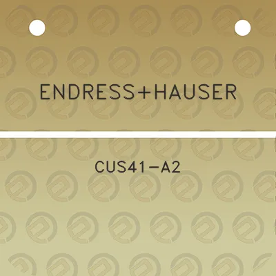 endresshauser-cus41-a2