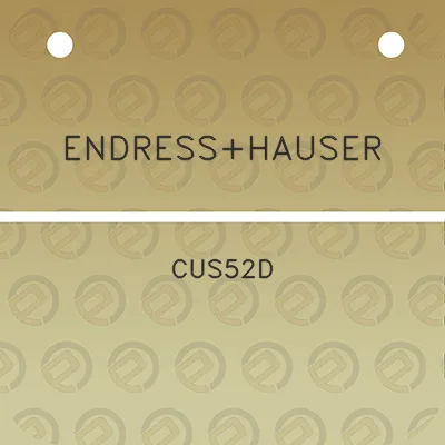 endresshauser-cus52d