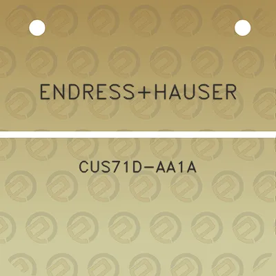 endresshauser-cus71d-aa1a