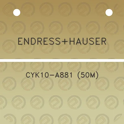 endresshauser-cyk10-a881-50m