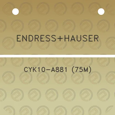 endresshauser-cyk10-a881-75m