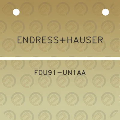 endresshauser-fdu91-un1aa