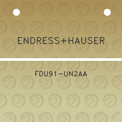 endresshauser-fdu91-un2aa