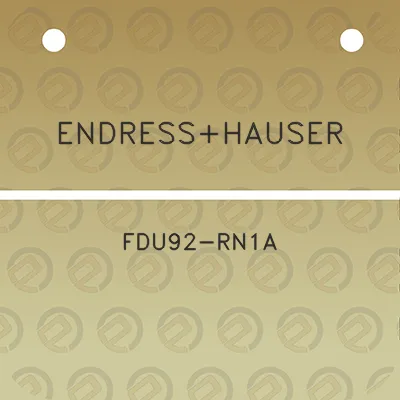 endresshauser-fdu92-rn1a