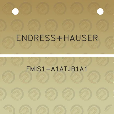 endresshauser-fmis1-a1atjb1a1