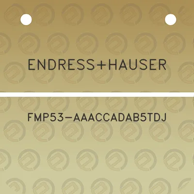 endresshauser-fmp53-aaaccadab5tdj