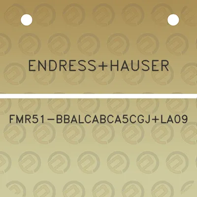 endresshauser-fmr51-bbalcabca5cgjla09