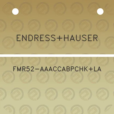 endresshauser-fmr52-aaaccabpchkla