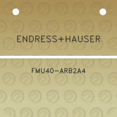 endresshauser-fmu40-arb2a4