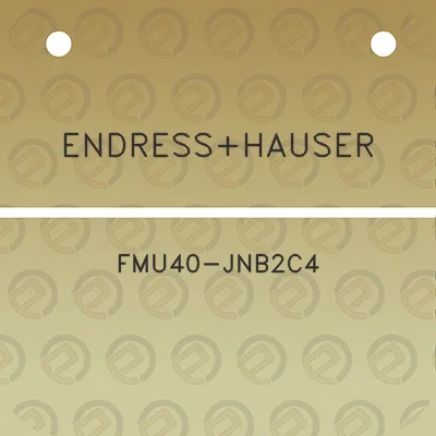 endresshauser-fmu40-jnb2c4