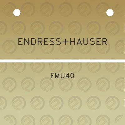 endresshauser-fmu40