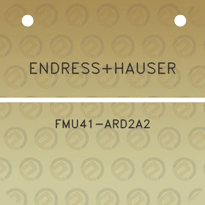 endresshauser-fmu41-ard2a2