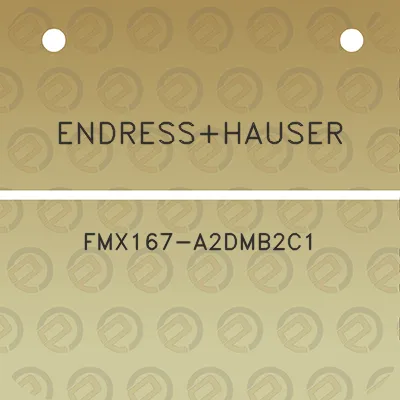 endresshauser-fmx167-a2dmb2c1