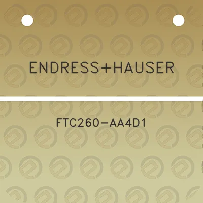 endresshauser-ftc260-aa4d1