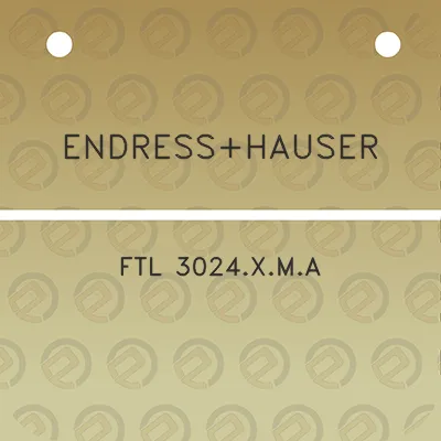 endresshauser-ftl-3024xma