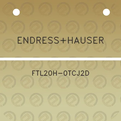 endresshauser-ftl20h-0tcj2d