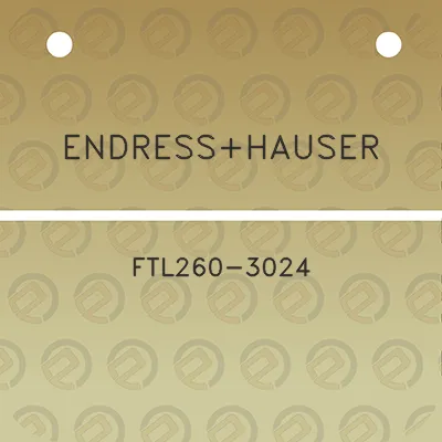 endresshauser-ftl260-3024