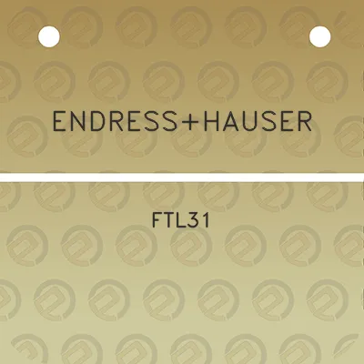 endresshauser-ftl31