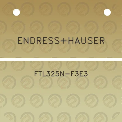 endresshauser-ftl325n-f3e3