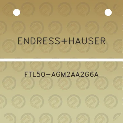 endresshauser-ftl50-agm2aa2g6a