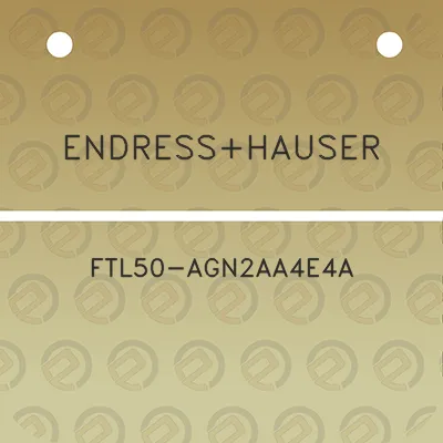 endresshauser-ftl50-agn2aa4e4a