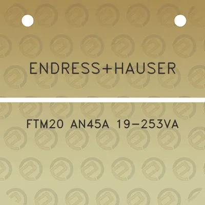 endresshauser-ftm20-an45a-19-253va