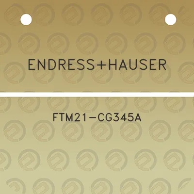 endresshauser-ftm21-cg345a