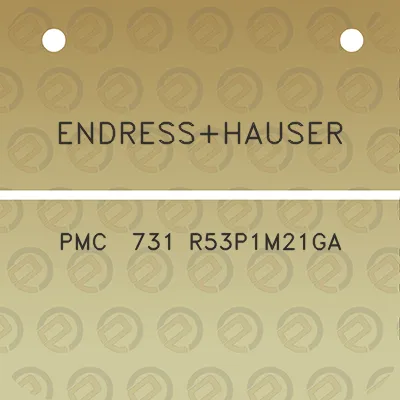 endresshauser-pmc-731-r53p1m21ga