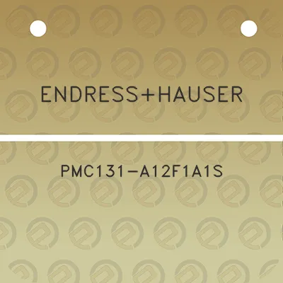 endresshauser-pmc131-a12f1a1s