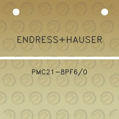 endresshauser-pmc21-8pf60